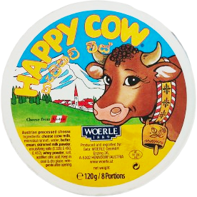 Happy Cow Cheese 120g